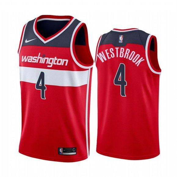 Men's Washington Wizards Russell Westbrook Icon Edition Jersey Red – Sport  Style Squad